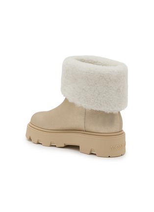  - MONCLER - Aurea Shearling Mid Ankle Boots