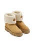 Detail View - Click To Enlarge - MONCLER - Aurea Suede Mid Ankle Boots