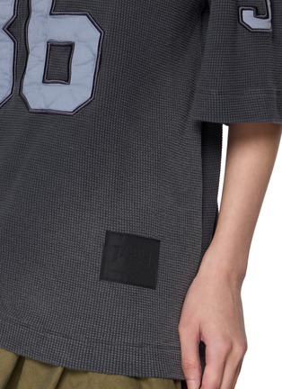  - JUUN.J - Logo Patch Overdyed T-Shirt