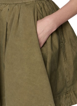  - JUUN.J - Overdyed Flared Mini Skirt