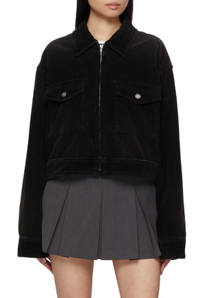 Main View - Click To Enlarge - JUUN.J - Corduroy Trucker Jacket