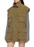 Detail View - Click To Enlarge - JUUN.J - Detachable Sleeve Safari Coat