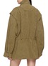 Back View - Click To Enlarge - JUUN.J - Detachable Sleeve Safari Coat