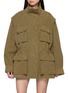 JUUN.J Detachable Sleeve Safari Coat