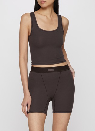 Detail View - Click To Enlarge - SKIMS - Cotton Rib Tank — Set Of 3