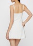Front View - Click To Enlarge - SKIMS - Logo Pointelle Mini Dress