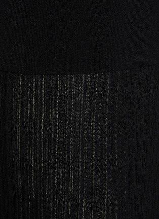  - SKIMS - Sheer Knit Foldover Maxi Skirt