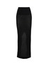 Main View - Click To Enlarge - SKIMS - Sheer Knit Foldover Maxi Skirt