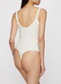 Front View - Click To Enlarge - SKIMS - Cotton Jersey Scoop Neck Bodysuit