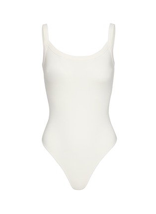 Main View - Click To Enlarge - SKIMS - Cotton Jersey Scoop Neck Bodysuit