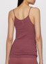 Front View - Click To Enlarge - SKIMS - Sheer Knit Plunge Tank
