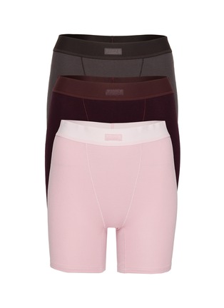 Main View - Click To Enlarge - SKIMS - Cotton Rib Boxer — Set Of 3