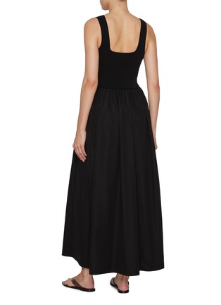 Back View - Click To Enlarge - MATTEAU - Square Neck Knit Maxi Dress