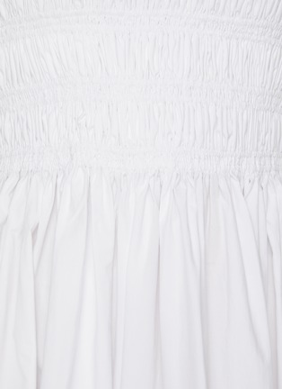  - MATTEAU - Shirred Bodice Cotton Mini Dress