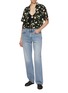 Figure View - Click To Enlarge - MATTEAU - Short Sleeve Printed Silk Shirt