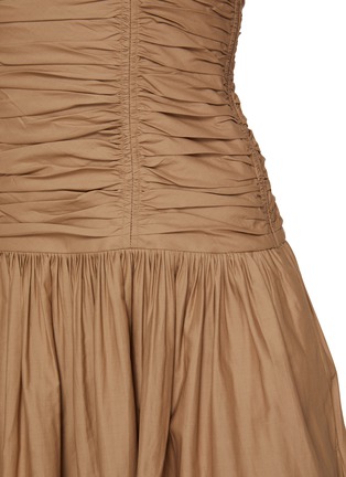  - MATTEAU - Strapless Drop Waist Cotton Dress