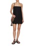 Figure View - Click To Enlarge - MATTEAU - Broderie Anglaise Cotton Mini Shift Dress