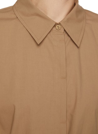  - MATTEAU - Mini Cotton Shirt Dress
