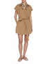 Figure View - Click To Enlarge - MATTEAU - Mini Cotton Shirt Dress