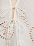  - MATTEAU - Broderie Anglaise V-Neck Cotton Mini Dress