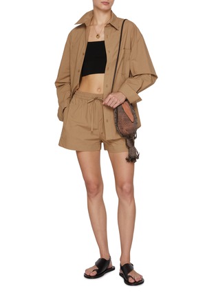 Figure View - Click To Enlarge - MATTEAU - Relaxed Cotton Shirt