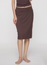 Figure View - Click To Enlarge - SKIMS - Smooth Lounge Midi Skirt
