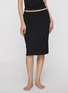 Figure View - Click To Enlarge - SKIMS - Smooth Lounge Midi Skirt