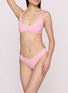 Figure View - Click To Enlarge - SKIMS - Fits Everybody Lace Dipped Thong