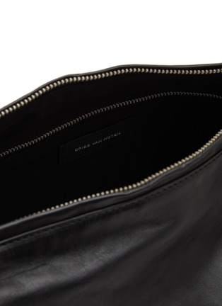 Detail View - Click To Enlarge - DRIES VAN NOTEN - Small Leather Crossbody Bag