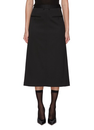 Main View - Click To Enlarge - MM6 MAISON MARGIELA - Tailored Midi Skirt