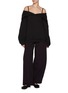 Figure View - Click To Enlarge - MM6 MAISON MARGIELA - Contrast Seam Straight Leg Denim Jeans