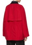 Back View - Click To Enlarge - THE ROW - Elodianna Contrast Collar Cotton Jacket