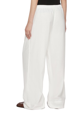 Back View - Click To Enlarge - THE ROW - Enea Drawstring Cotton Pants