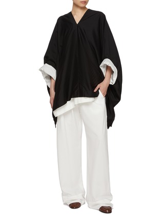 Figure View - Click To Enlarge - THE ROW - Enea Drawstring Cotton Pants