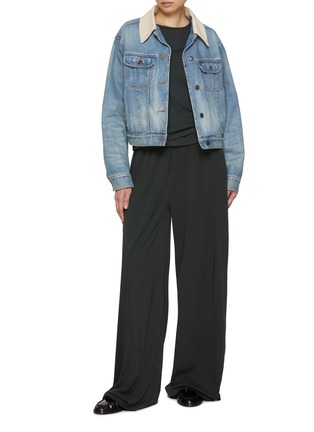 Figure View - Click To Enlarge - THE ROW - Ukira Elasticated Cotton Pants
