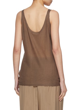 Back View - Click To Enlarge - THE ROW - Kazu Cashmere Tank Top