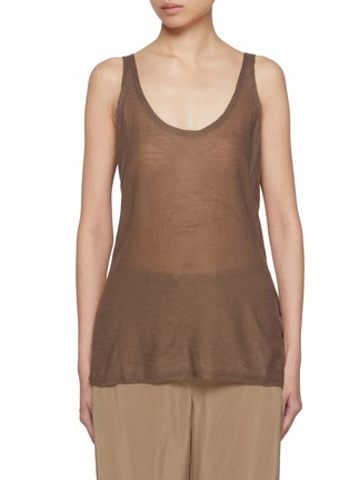 Main View - Click To Enlarge - THE ROW - Kazu Cashmere Tank Top