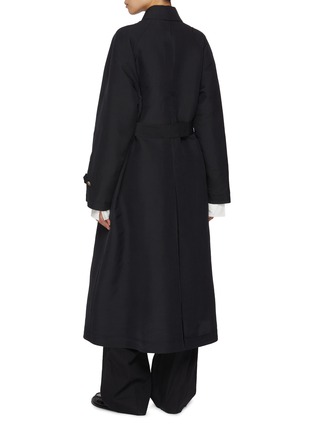 Back View - Click To Enlarge - THE ROW - Ryo Silk Trench Coat