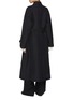 Back View - Click To Enlarge - THE ROW - Ryo Silk Trench Coat