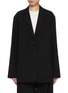 Main View - Click To Enlarge - THE ROW - Aloha Single Breasted Wool Blazer