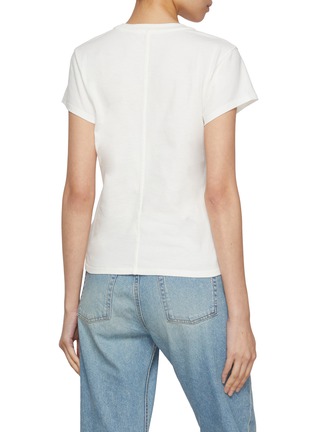 Back View - Click To Enlarge - THE ROW - Tori Baby Cotton T-shirt