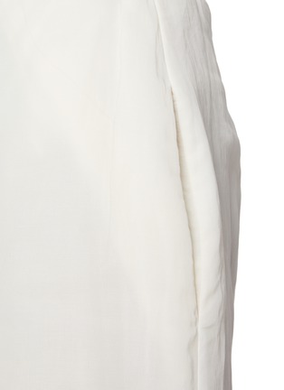  - THE ROW - Maris Back Slit Cotton Skirt
