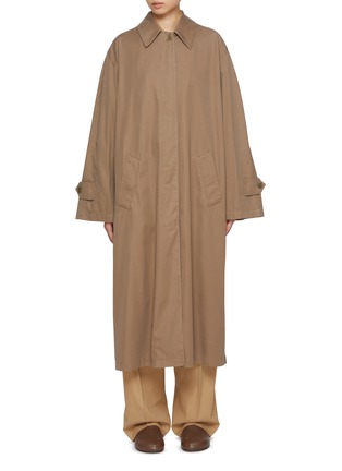 Main View - Click To Enlarge - THE ROW - Rocco Cotton Cashmere Car Coat
