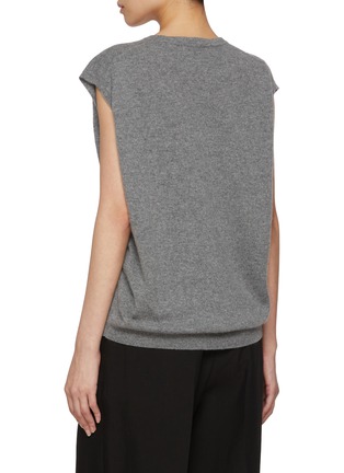 Back View - Click To Enlarge - THE ROW - Kossy V-Neck Cashmere Vest