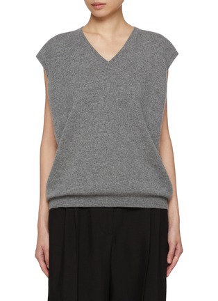 Main View - Click To Enlarge - THE ROW - Kossy V-Neck Cashmere Vest