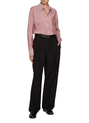 Figure View - Click To Enlarge - THE ROW - Tansy Silk Shirt