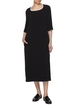 Figure View - Click To Enlarge - THE ROW - Sayuri Shift Dress