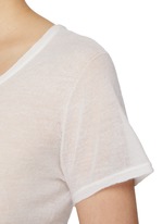 Tシャツ・カットソー The Row Keyla T-Shirt In Cashmere THE ROW | Keyla Cashmere T-shirt | Women | Lane Crawford