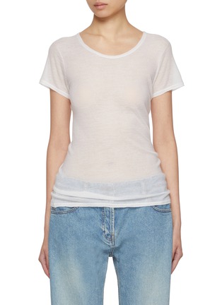 Main View - Click To Enlarge - THE ROW - Keyla Cashmere T-shirt