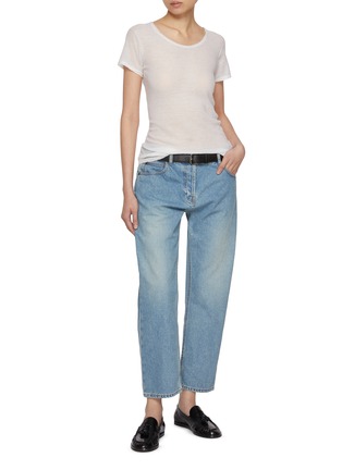 Figure View - Click To Enlarge - THE ROW - Keyla Cashmere T-shirt